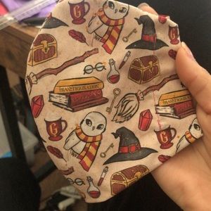 Handmade fabric face mask